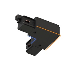 POWERLINE L-коннектор правый COMPACT черный