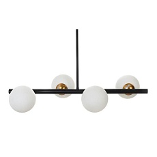 Подвесная люстра Lumina Deco Torica LDP 7001-4 BK+MD 1