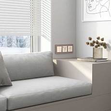 Накладка для розетки USB Werkel белый акрил W1179543 4690389197215 2