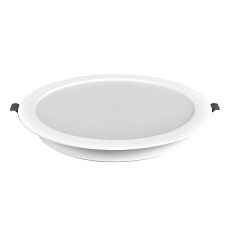 Встраиваемый светодиодный светильник Volpe ULM-Q237 24W/6500K WHITE UL-00013166