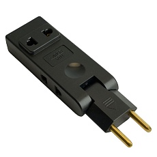 Разветвитель сетевой 4-местный б/з Stekker ADP10-24-22, 250В, 10A, черный 50070 5