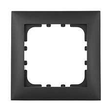 Рамка LK Studio 1-постовая (черный бархат) LK60 864108-1