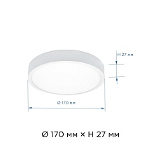 Накладная светодиодная панель Apeyron 06-64 2