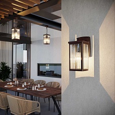 Уличный подвесной светильник Elektrostandard Lame H кофе GL 1006H a047204 2