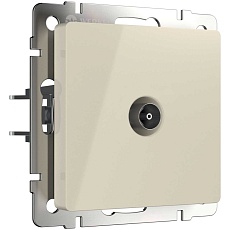 ТВ-розетка проходная Werkel (слоновая кость) W1184003 4690389155819