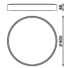 Потолочный светодиодный светильник Mantra Cumbuco II 8840 1