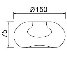 Плафон Mantra Andromeda 9349 5