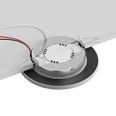 Встраиваемый светильник Hesby Lighting Aurora IP20, 15Вт + LED 4Вт, GX53, белый HSBL_0132 1