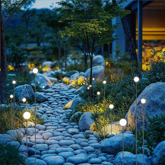 Уличный светильник Odeon Light Nature 7123/1GLA Фото № 4