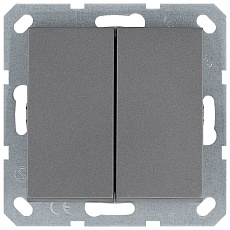 Выключатель двухклавишный Jasmart G3023S 1