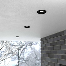 Уличный светодиодный светильник Elektrostandard Light Led 3001 35126/U черный a058920 2