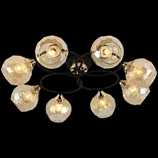 Потолочная люстра Reluce 01357-0.3-08B BK+FGD 1