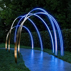 Комплект светодиодного НЕОНа Apeyron 220В, 6Вт/м, синий, smd 2835, 144д/м, круглый, d=14мм, 10м, IP65 (сетевой шнур, заглушка, крепеж - 10шт) 10-117 1