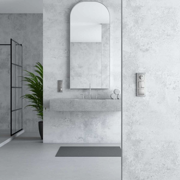 Выключатель Werkel Hammer двухклавишный серебряный W1220006 4690389162299 Фото № 6