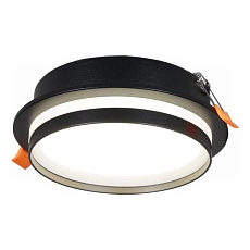 Встраиваемый светильник Reluce Technical 70002-9.0-001RLD GX70 BK 2