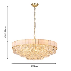 Подвесная люстра Favourite Raffinato 4783-28P 1