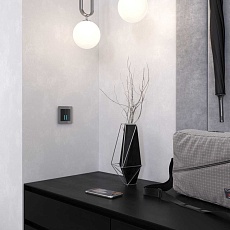 Рамка Werkel Acrylic на 1 пост графит W0012704 4690389184833 2