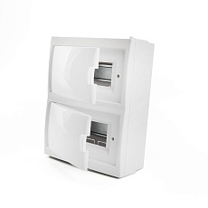 Бокс настенный Stekker EBX50-3/16-20 16 модулей, белый, пластик, серия Standart 49645 5