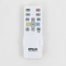 Потолочный светодиодный светильник с пультом ДУ Citilux Купер RGB Черный CL724K105G1 1