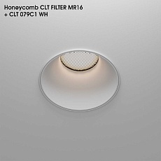 Рассеиватель Honeycomb Crystal Lux CLT FILTER MR16 Honeycomb BL