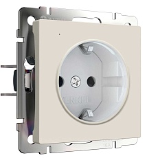 Розетка с подсветкой Werkel айвори a069610