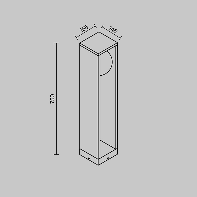 Ландшафтный светильник Maytoni Outdoor O483FL-L10GF3K Фото № 9
