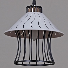 Подвесная люстра Reluce 02512-0.9-03 BK+WH 1