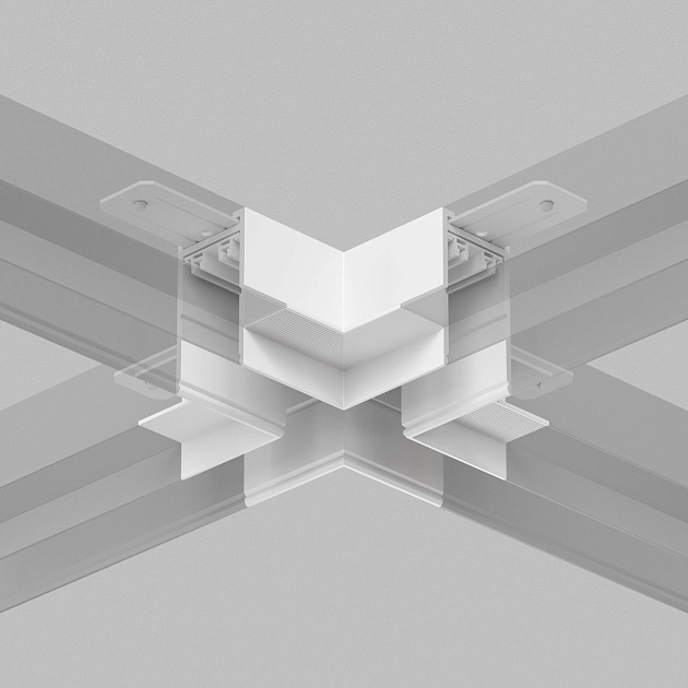 Коннектор X-образный Denkirs Smart Hide TR2114-WH Фото № 4