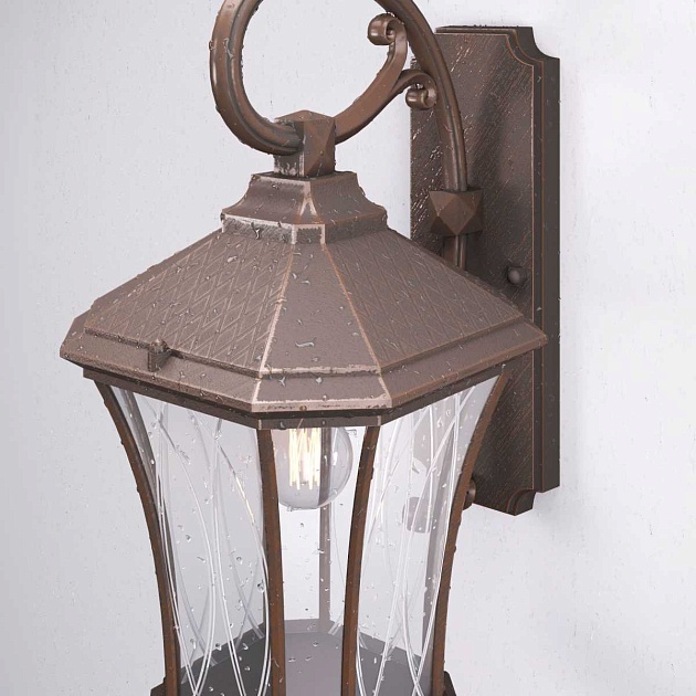 Уличный настенный светильник Elektrostandard Virgo D капучино a031921 изображение 5 Уличный настенный светильник Elektrostandard Virgo D капучино a031921 Фото № 5