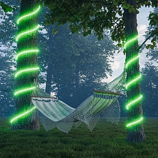 Комплект светодиодного НЕОНа Apeyron 220В, 6Вт/м, зеленый, smd 2835, 144д/м, круглый, d=14мм, 10м, IP65 (сетевой шнур, заглушка, крепеж - 10шт) 10-11 3