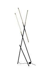 Торшер Alfa Light F3924-39 black+gol d 28W 50*45*16 5