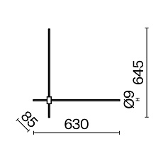 Настенный светильник Maytoni Technical Pars C070WL-L12GB3K 2