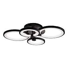 Потолочная светодиодная люстра iLedex Ring A001/4 MBK