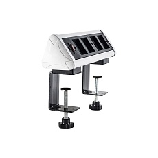 Блок розеточный настольный 4 модуля Ecoplast LUK 70314 2