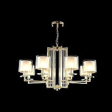 Подвесная люстра Crystal Lux Nicolas SP-PL8 Gold/White 5
