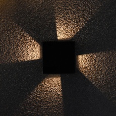 Уличный настенный светодиодный светильник Arte Lamp Algol A1445AL-4BK 3