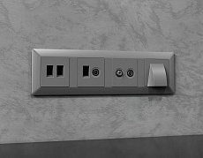 Лицевая панель AMBRELLA VOLT ALFA AP5125 2