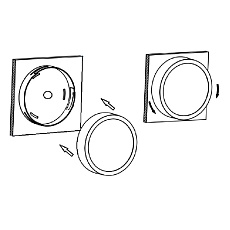 Потолочный светодиодный светильник Crystal Lux CLT 523C120 WH 2
