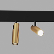 Трековый светодиодный светильник Elektrostandard (Умный дом) Slim Magnetic Dim Dual 85056/01 латунь a063527 3