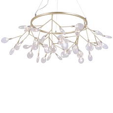 Подвесная люстра Crystal Lux Evita SP45 D Gold/Transparent 2