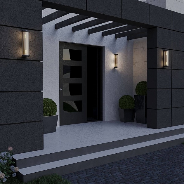 Уличный настенный светильник Novotech Street Matrix 370968 Фото № 4