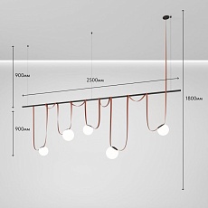 Комплект ременной трековой системы Denkirs Belty Set DK55SET08-01-BR 1