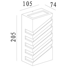 Плафон Deko-Light Leuchte Grumium eckig II 930373 1