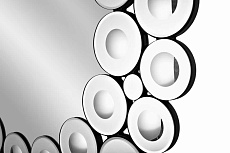 Зеркало Art Home Decor Rose MR-007 CR 95 см Серебристый 5