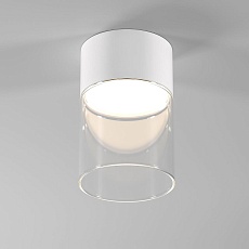 Потолочный светодиодный светильник Elektrostandard Lumen 25047/LED 10W 4000К белый/прозрачный a064710 2