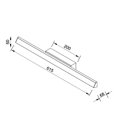 Настенный светильник Mantra Lineal 8962 2