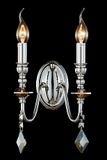 Бра Crystal Lux MERCEDES AP2 CHROME/SMOKE 2