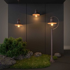 Уличный cветильник Elektrostandard Talli F GL 3002F брауни a038484 3