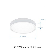 Накладная светодиодная панель Apeyron 06-39 2