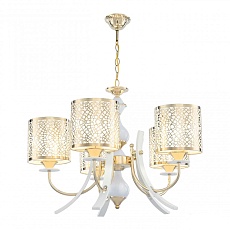 Подвесная люстра Arte Milano Florentia-6067 306067/5 Wh/Gd 4